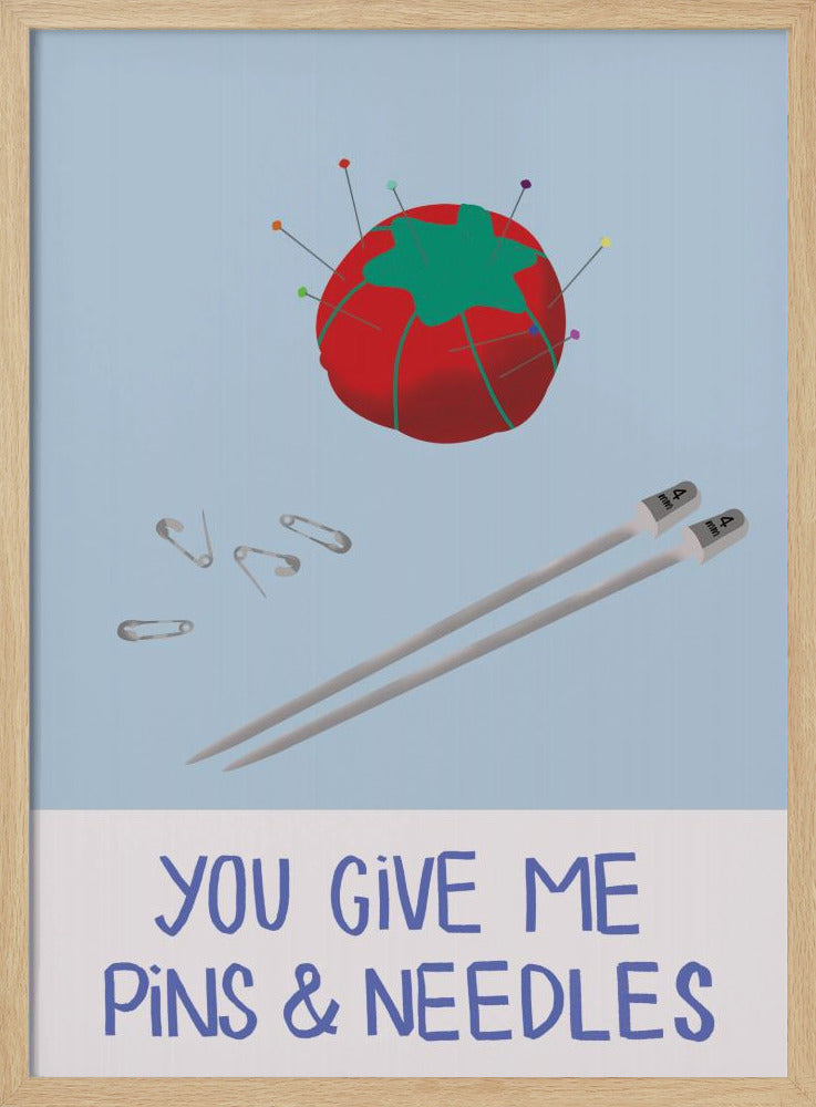 pins and needles | Poster