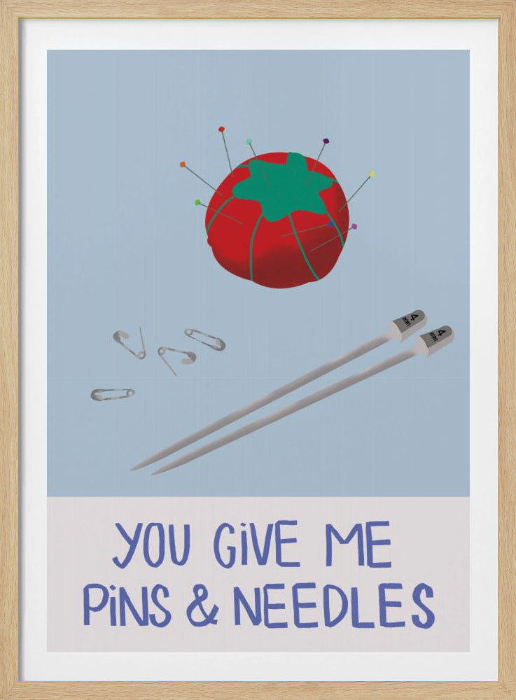 pins and needles | Poster