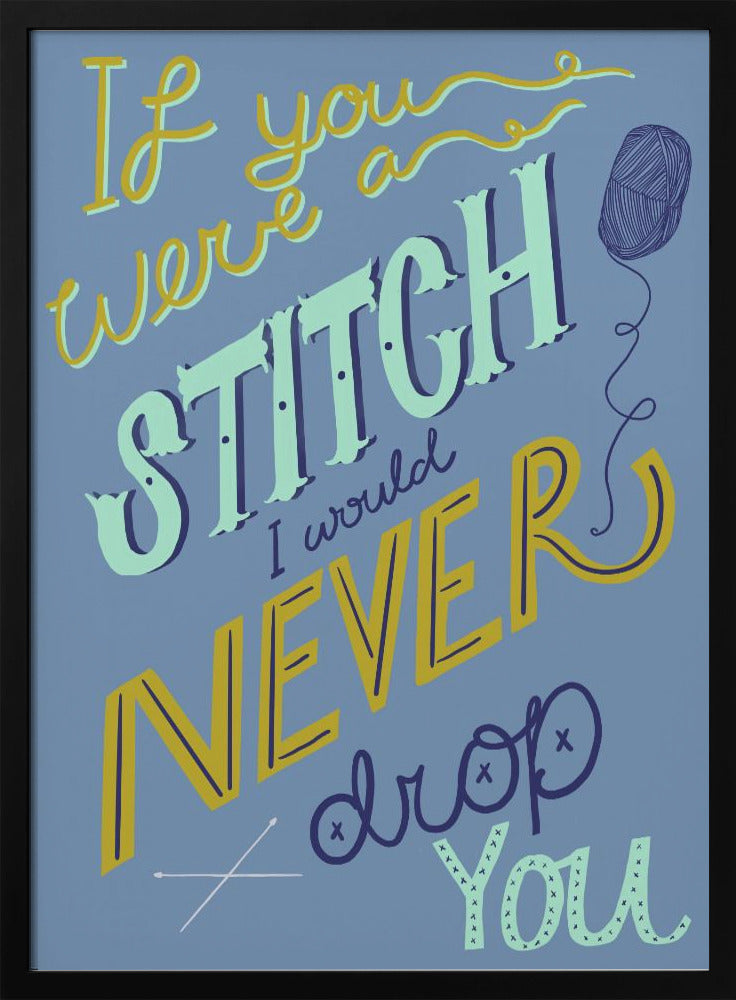 dropped stitches | Poster