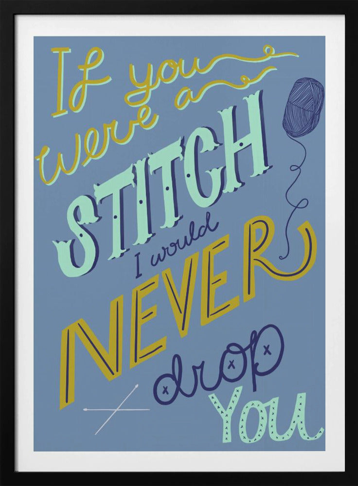dropped stitches | Poster