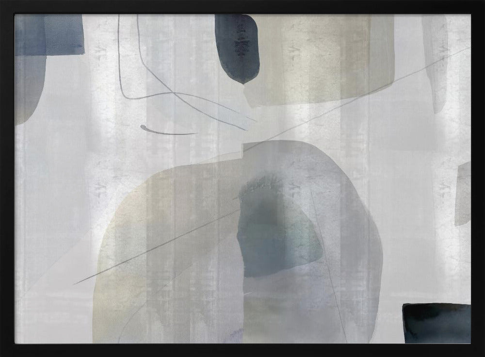 Soft Abstract Shapes 1 | Poster