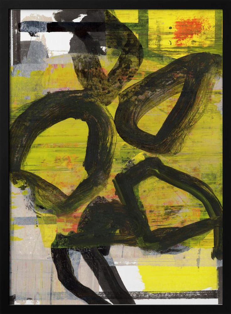 Yellow Abstract No1 | Poster