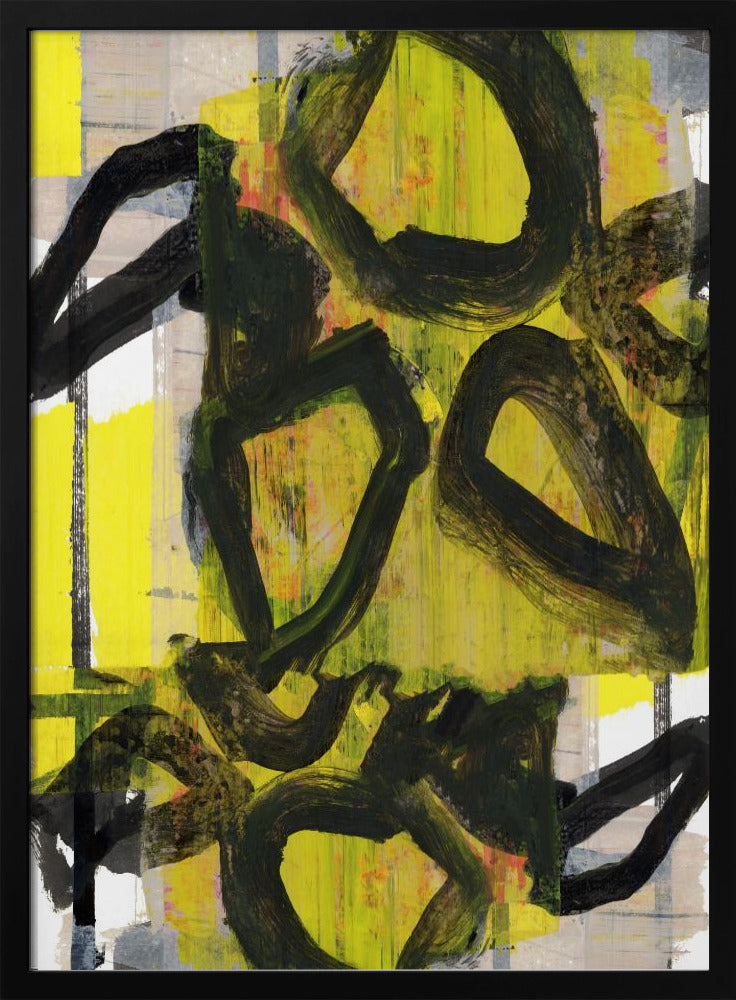 Yellow Abstract No2 | Poster