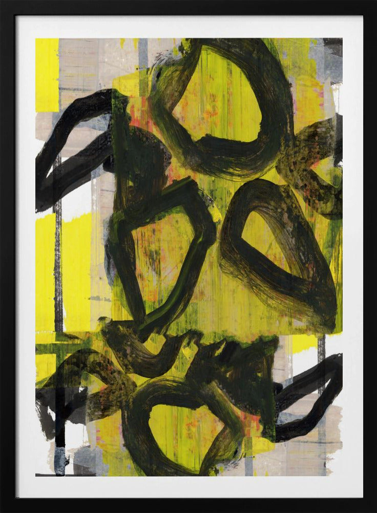 Yellow Abstract No2 | Poster