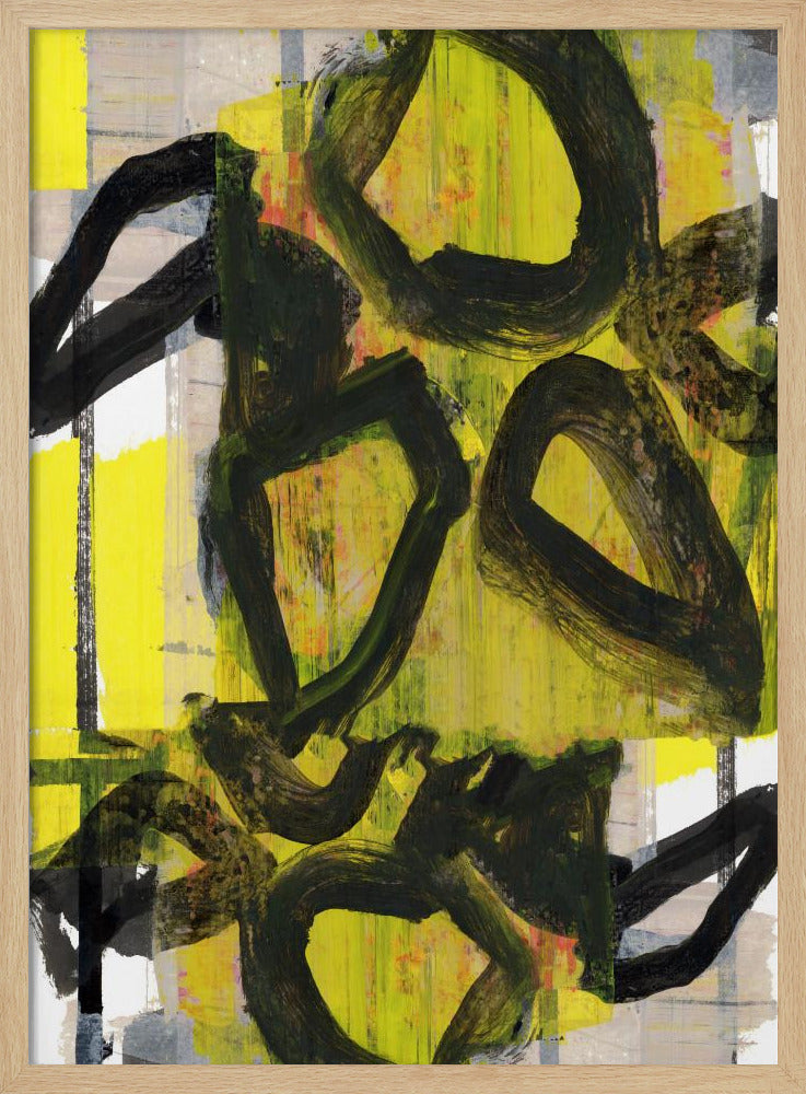 Yellow Abstract No2 | Poster
