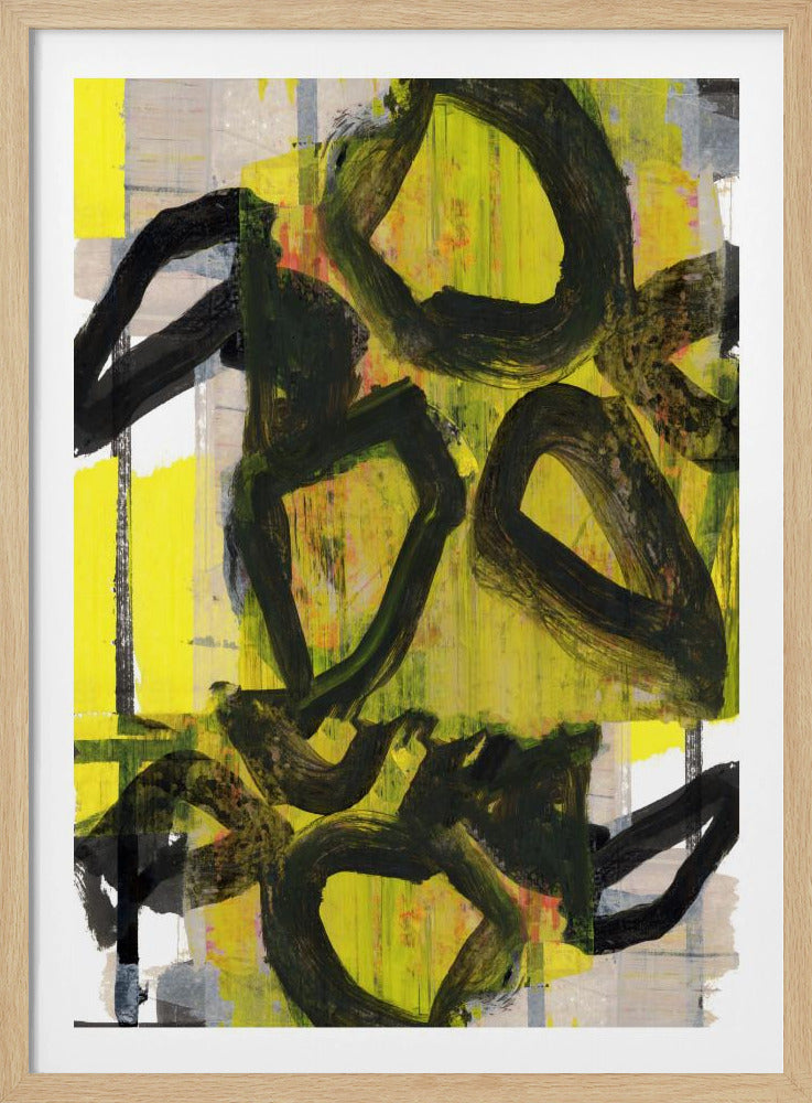 Yellow Abstract No2 | Poster
