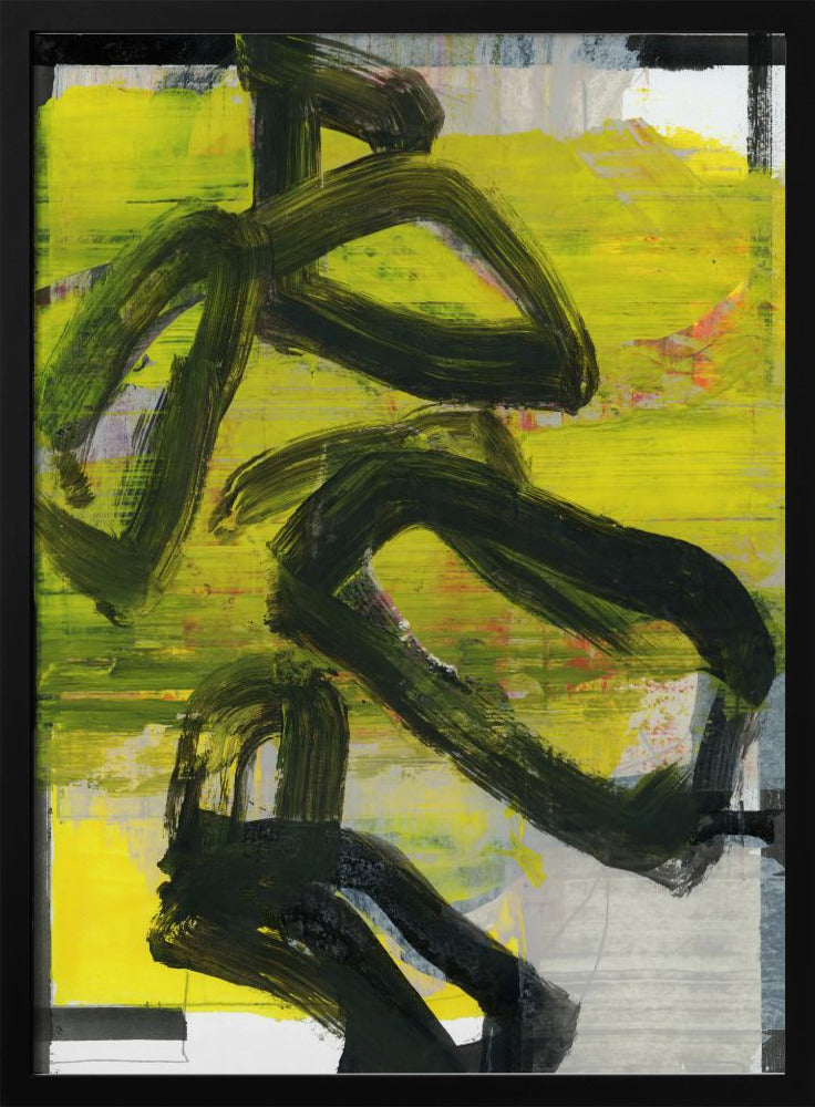 Yellow Abstract No3 | Poster