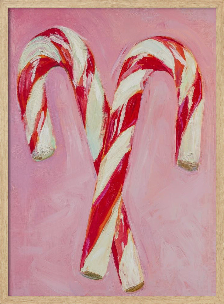 Candy Cane Delight | Poster
