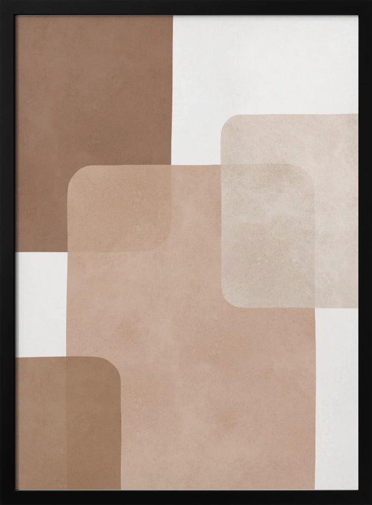 Boho watercolor strokes 3 | Poster