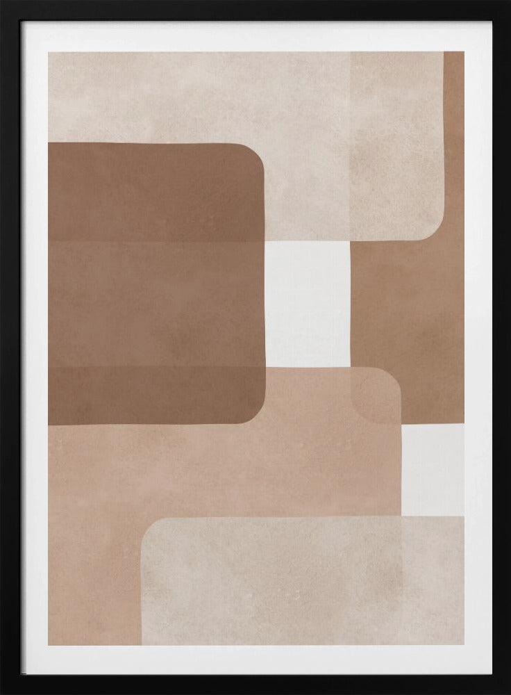 Boho watercolor strokes 2 | Poster