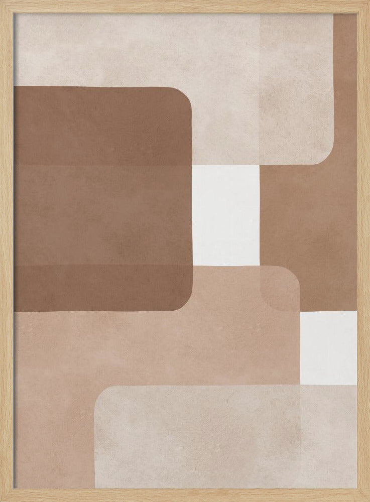 Boho watercolor strokes 2 | Poster