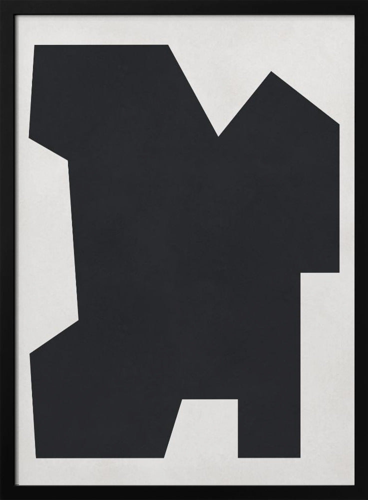 Black and white geometry 6 | Poster