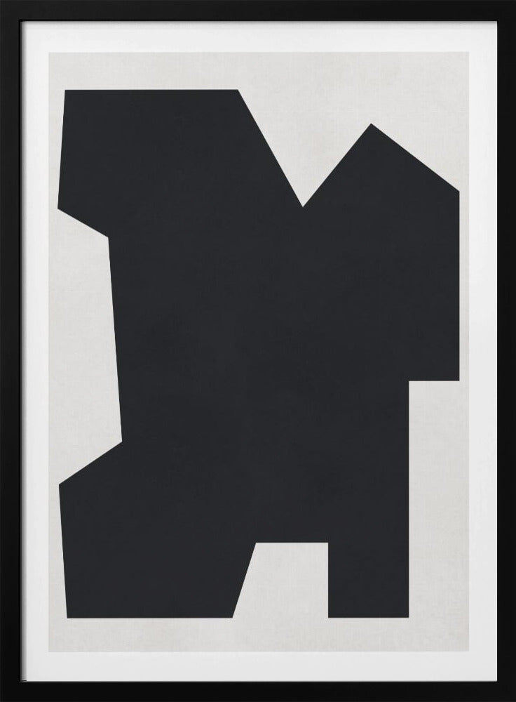 Black and white geometry 6 | Poster