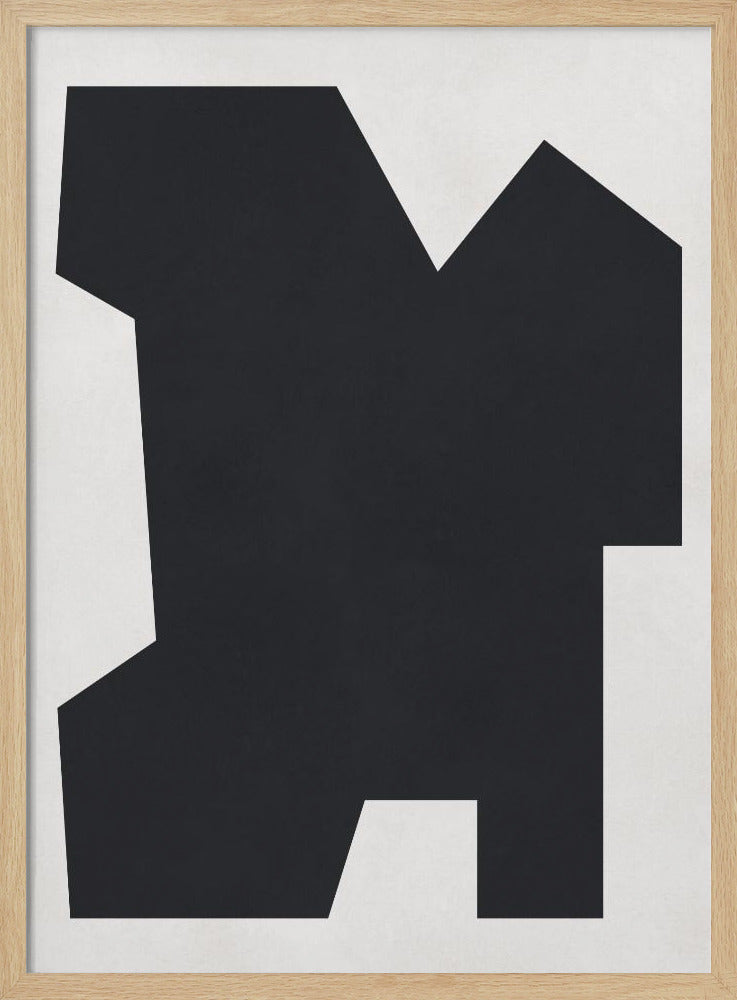 Black and white geometry 6 | Poster