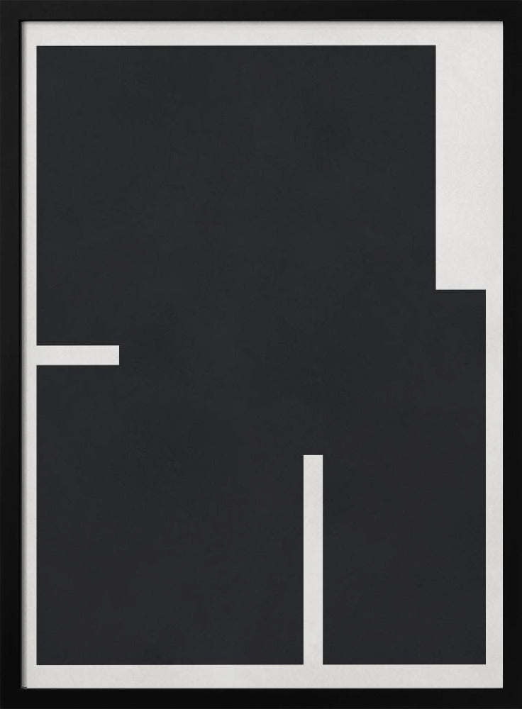 Black and white geometry 4 | Poster