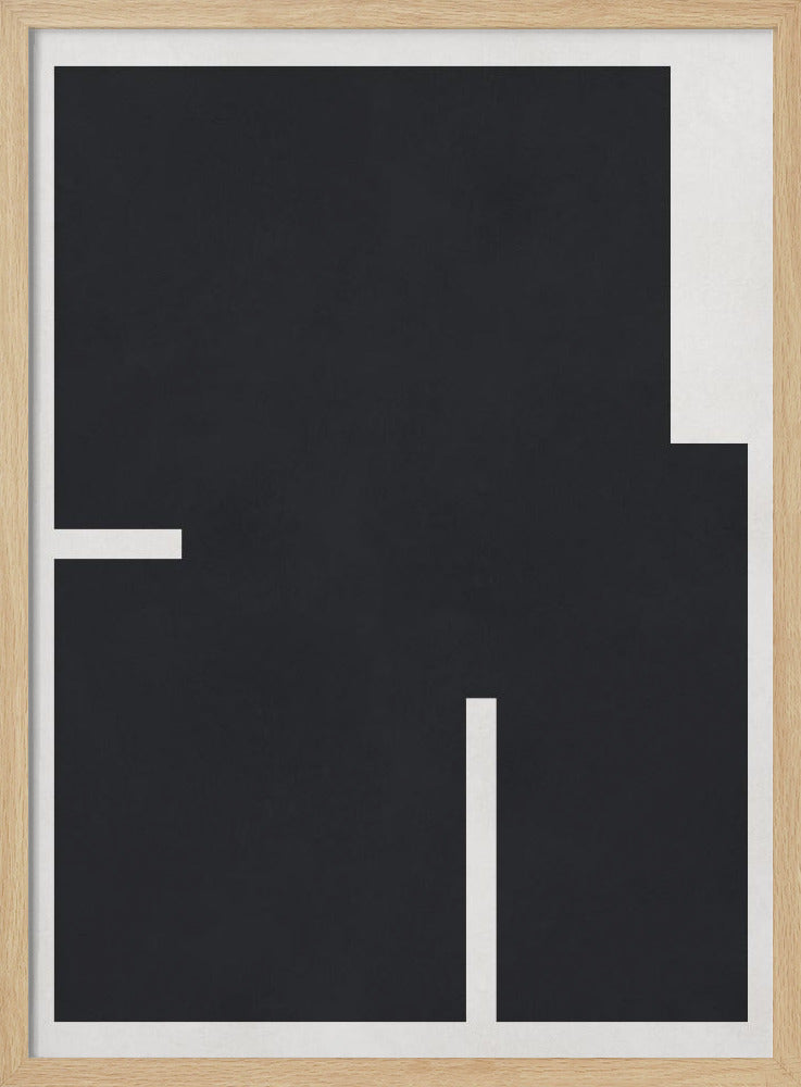 Black and white geometry 4 | Poster