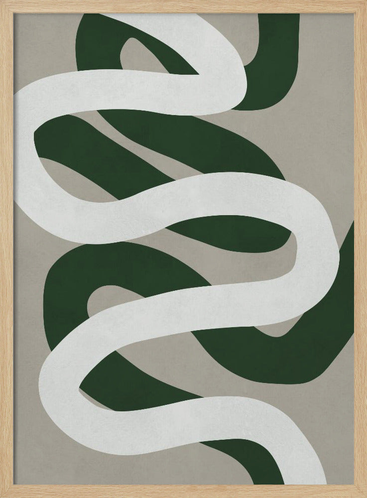 Expressionist curves 3 | Poster