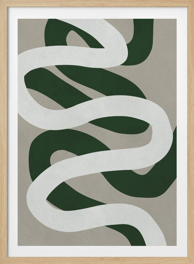 Expressionist curves 3 | Poster