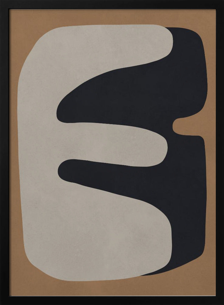 Brown and black art 3 | Poster