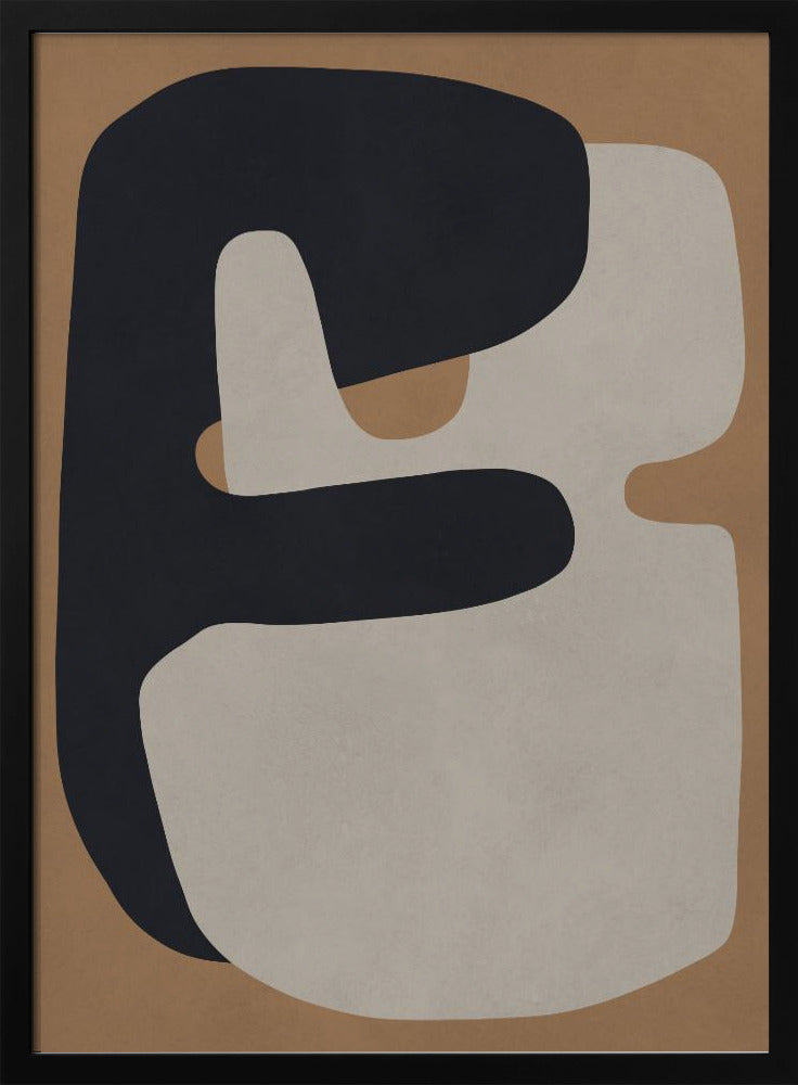 Brown and black art 1 | Poster