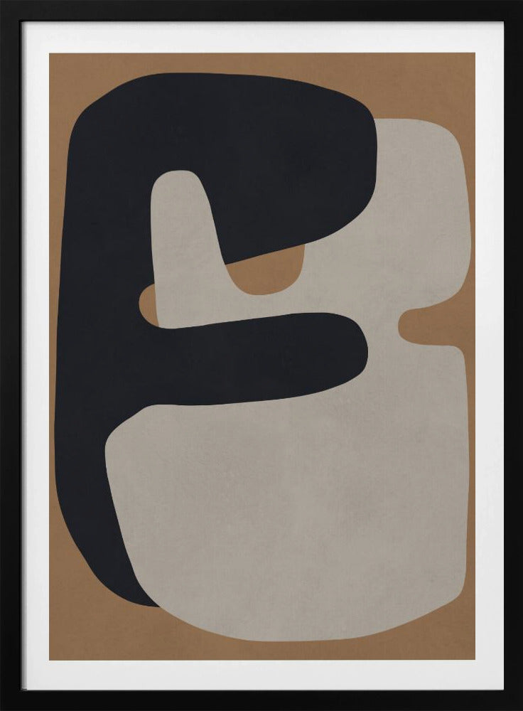 Brown and black art 1 | Poster