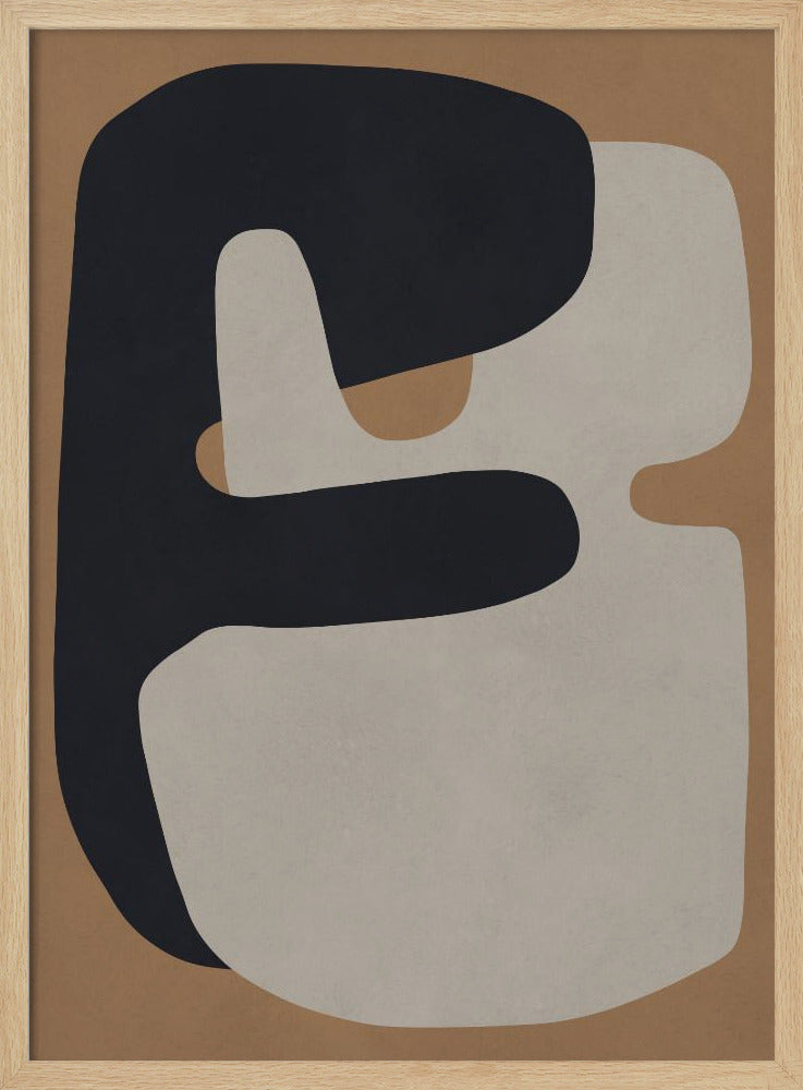 Brown and black art 1 | Poster