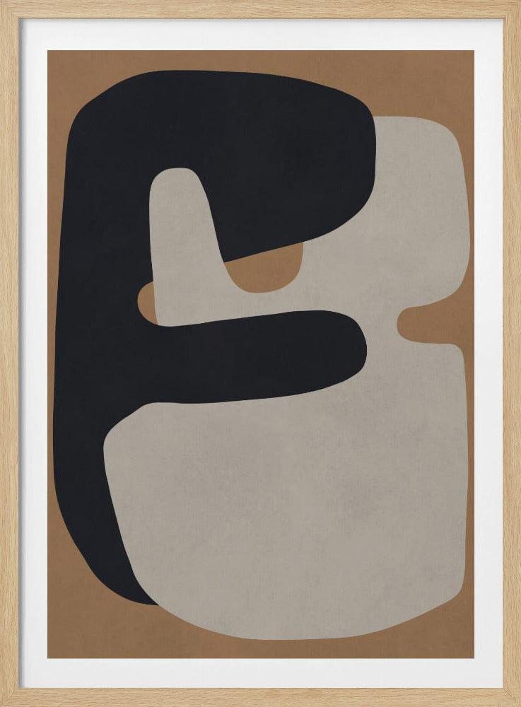 Brown and black art 1 | Poster