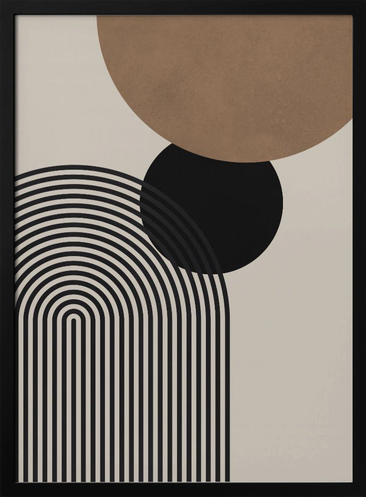 Composition lines and circles 4 | Poster