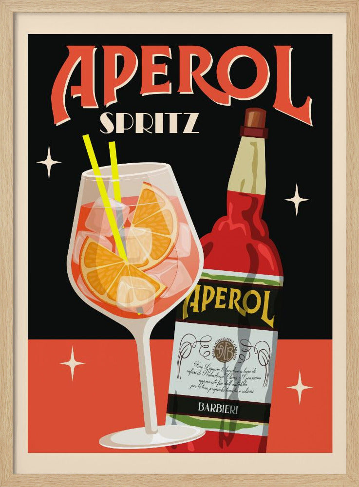 Aperol Spritz_Black | Poster