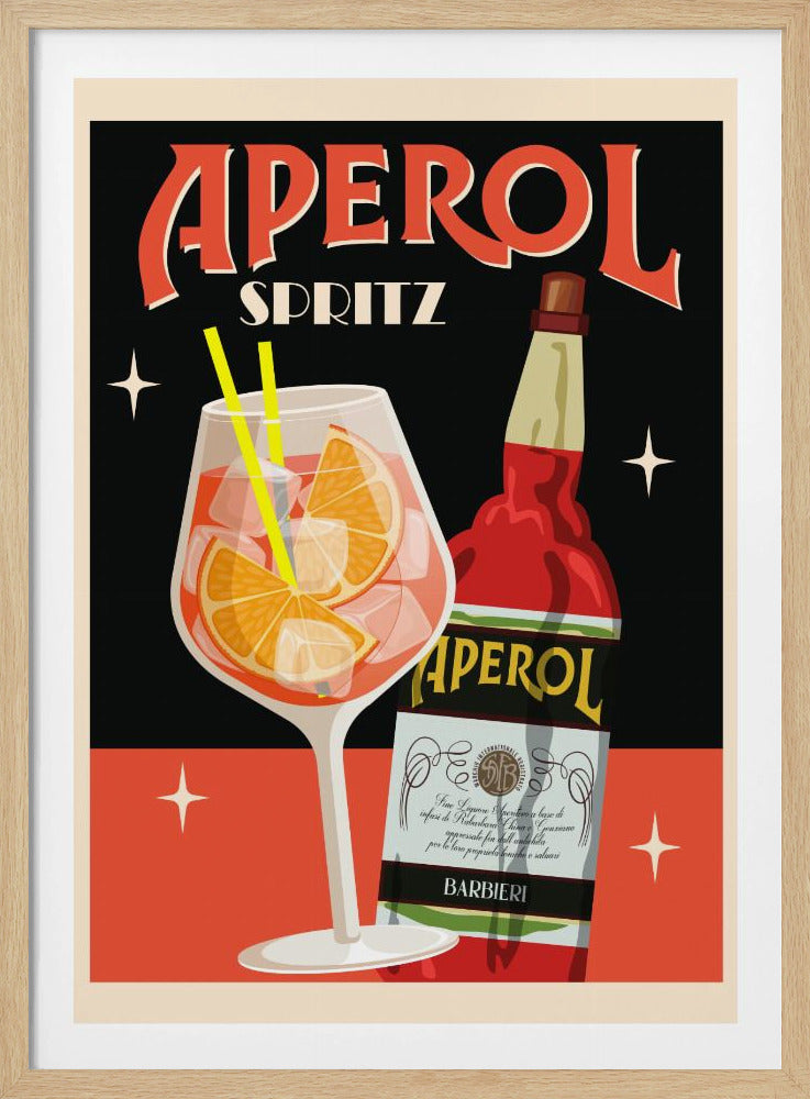 Aperol Spritz_Black | Poster