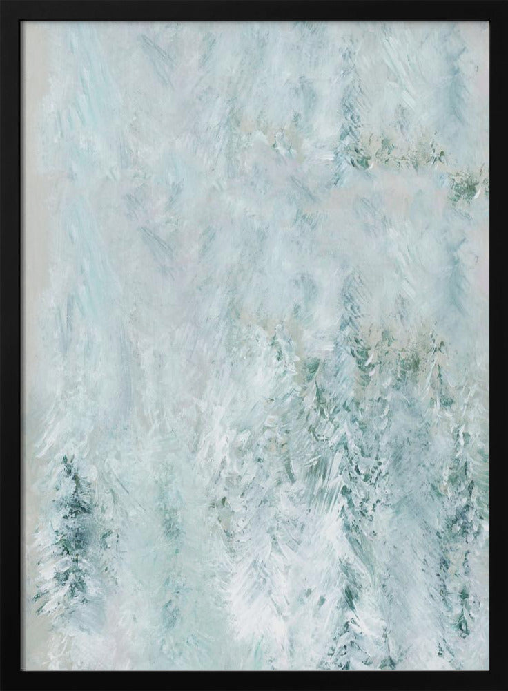 Winter White Forest Scene 1 | Poster