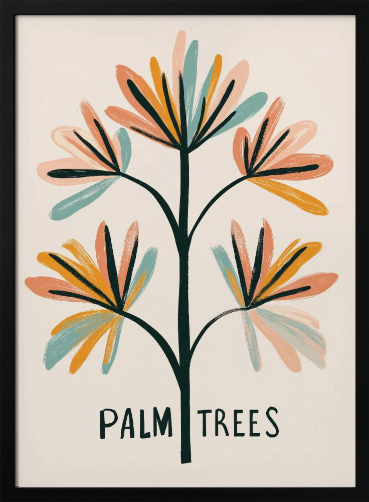 Tropical Brushstrokes | Poster