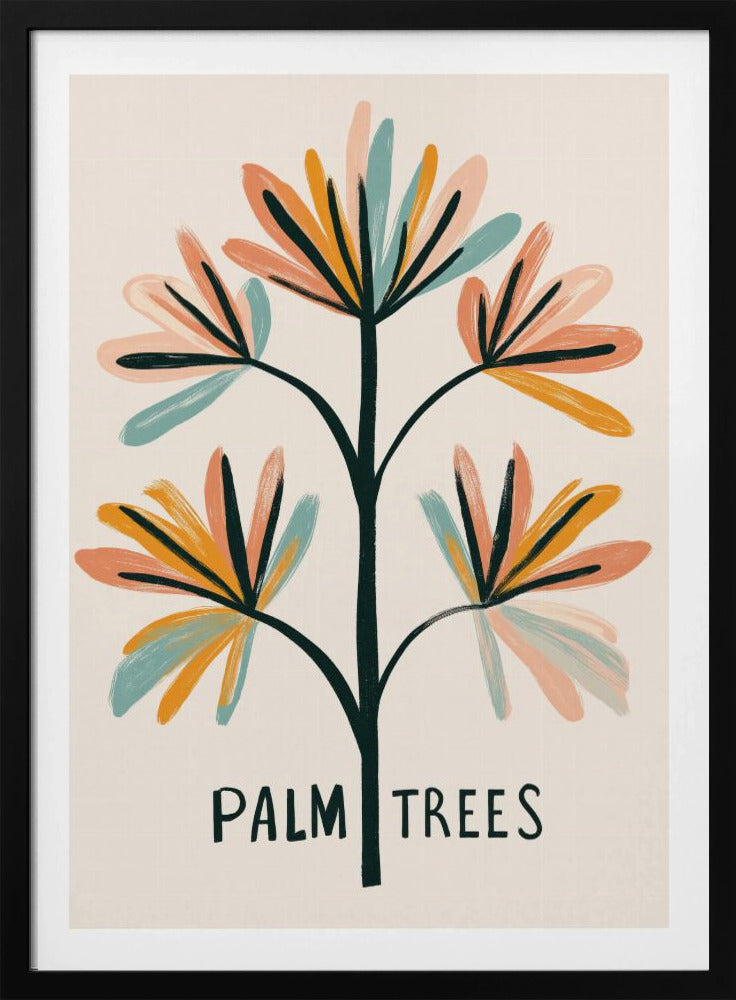 Tropical Brushstrokes | Poster