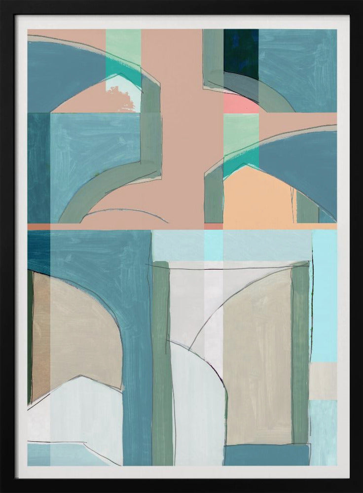 Abstract Arches No1 | Poster