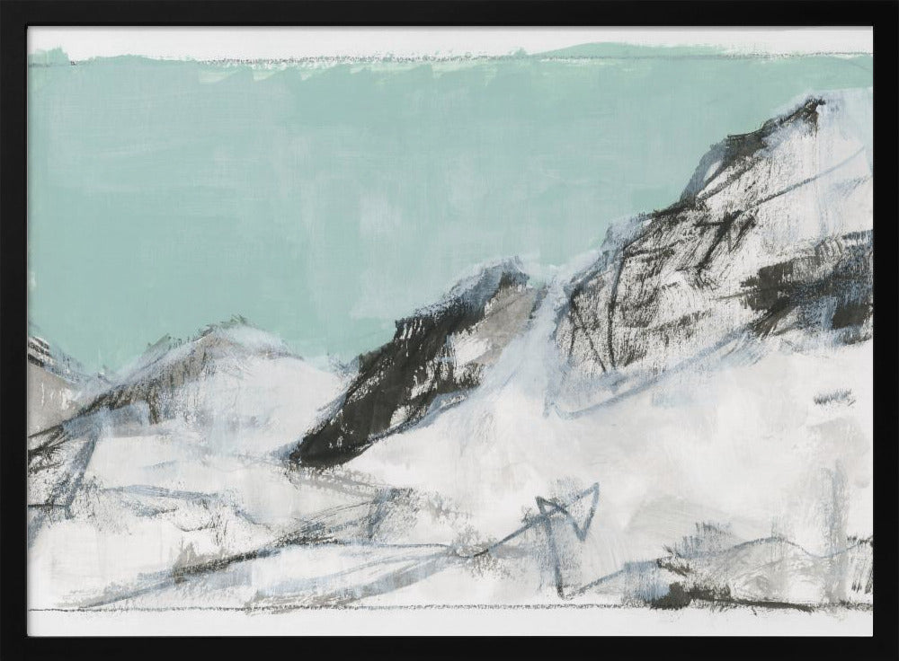 White Mountains Print No1 | Poster