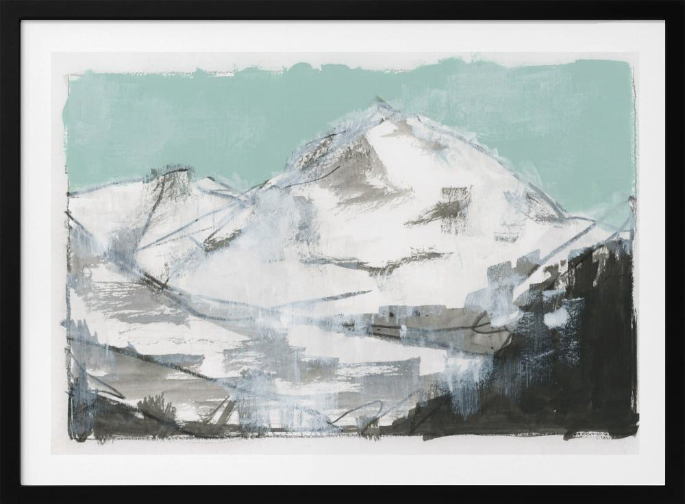 White Mountains Print No2 | Poster
