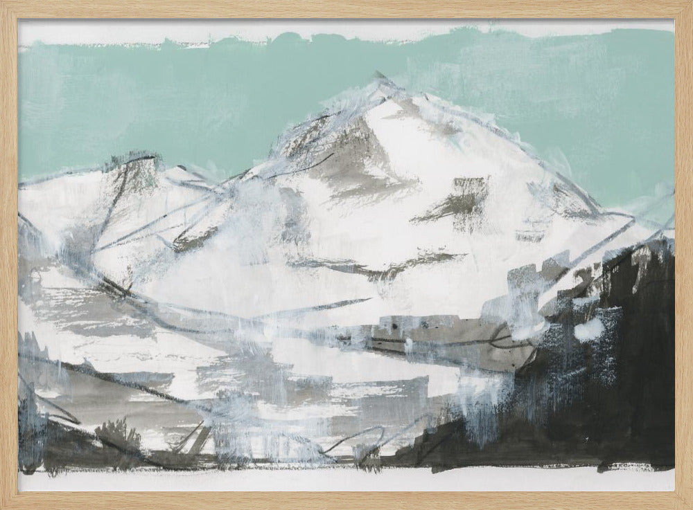 White Mountains Print No2 | Poster