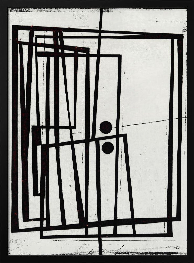 Bold Black Lines | Poster