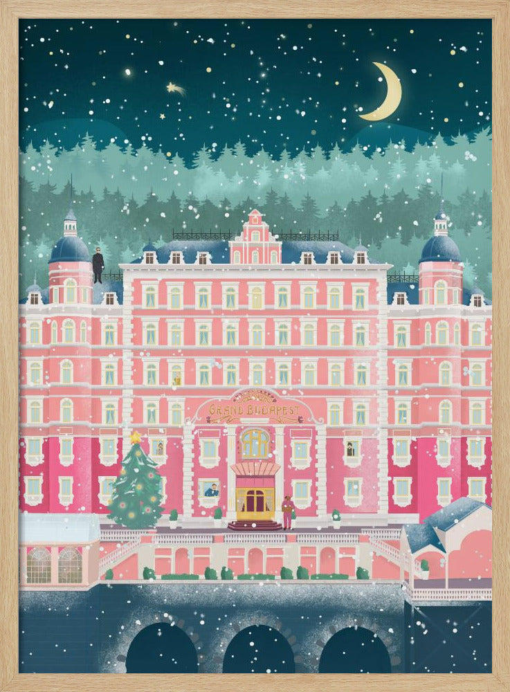 The Grand Budapest Hotel Holidays | Poster