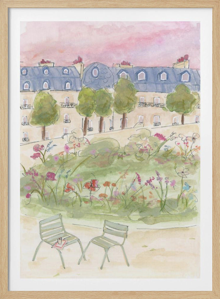 Parisian Garden | Poster