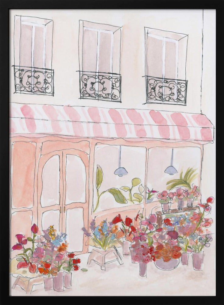 Pink Flower Shop | Poster