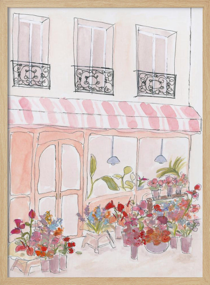 Pink Flower Shop | Poster