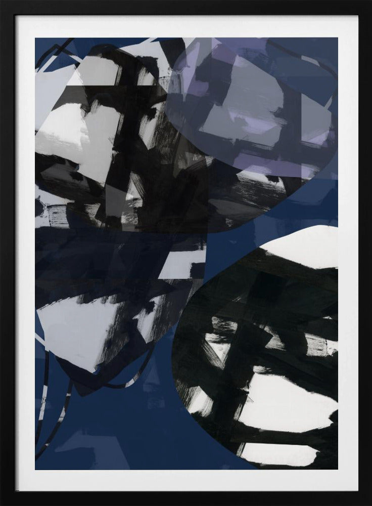 Dark Blue Beauty No3 | Poster