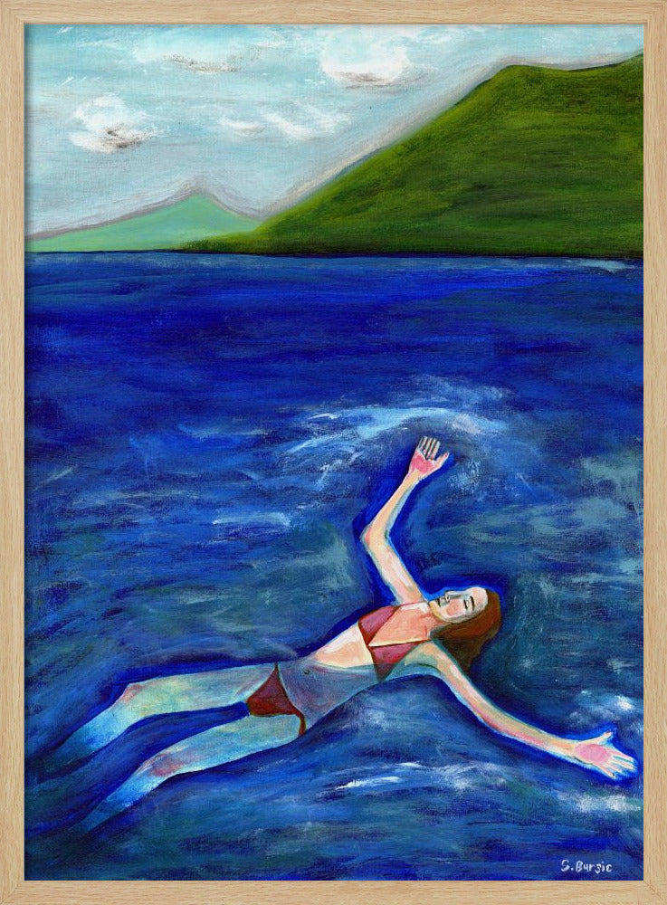 The swimmer | Poster