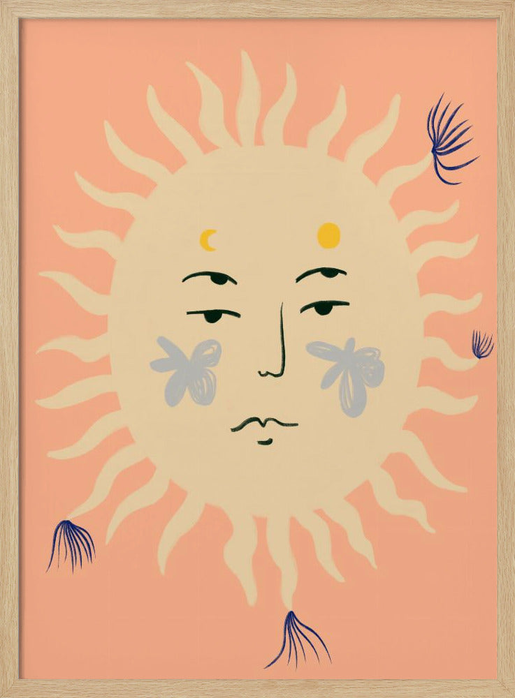 Serene Sunburst | Poster