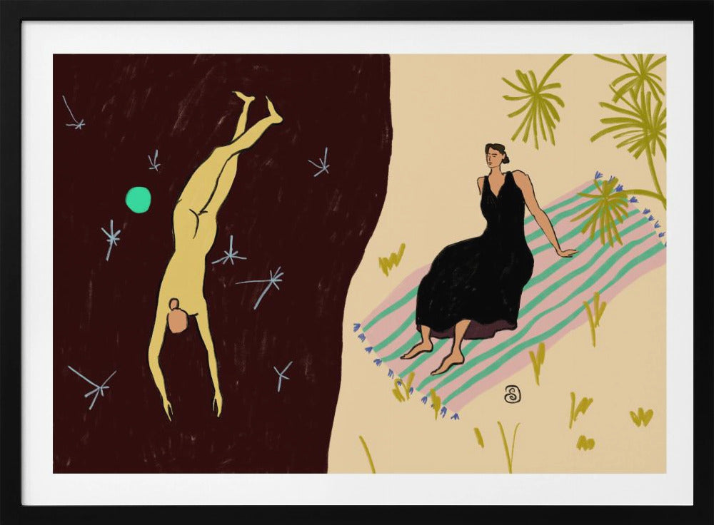 Diving Figure | Poster