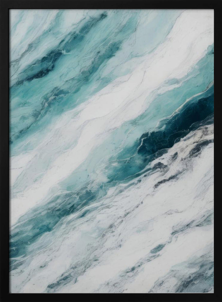 Swirling Ocean Inspired Patterns | Poster
