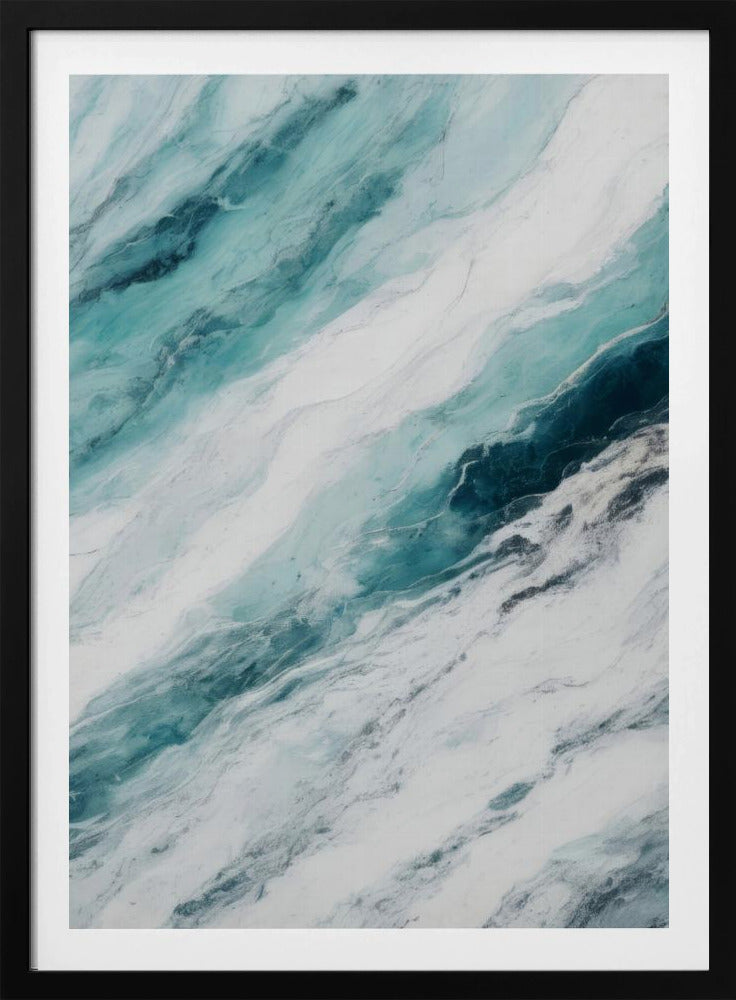 Swirling Ocean Inspired Patterns | Poster