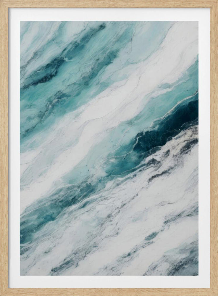 Swirling Ocean Inspired Patterns | Poster