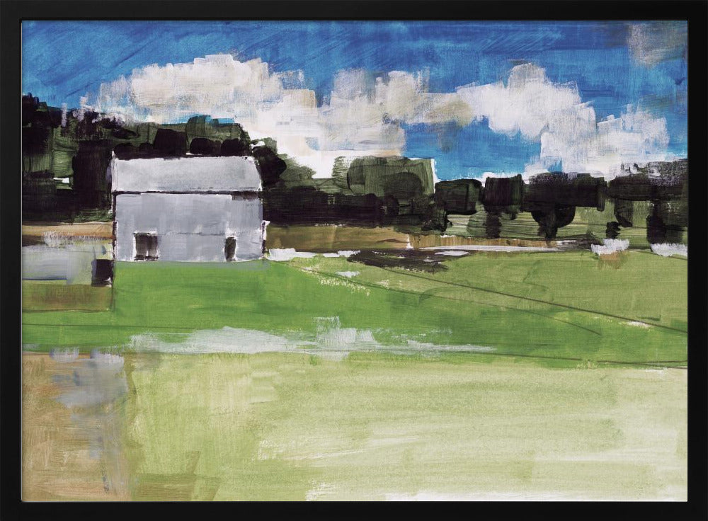 Barren Farm Barn Print No 2 | Poster